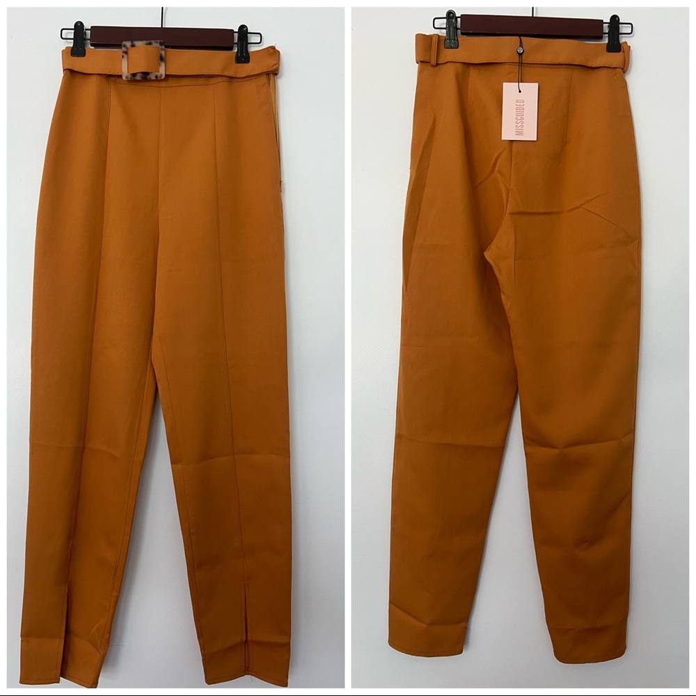 Missguided Split Hem Trousers